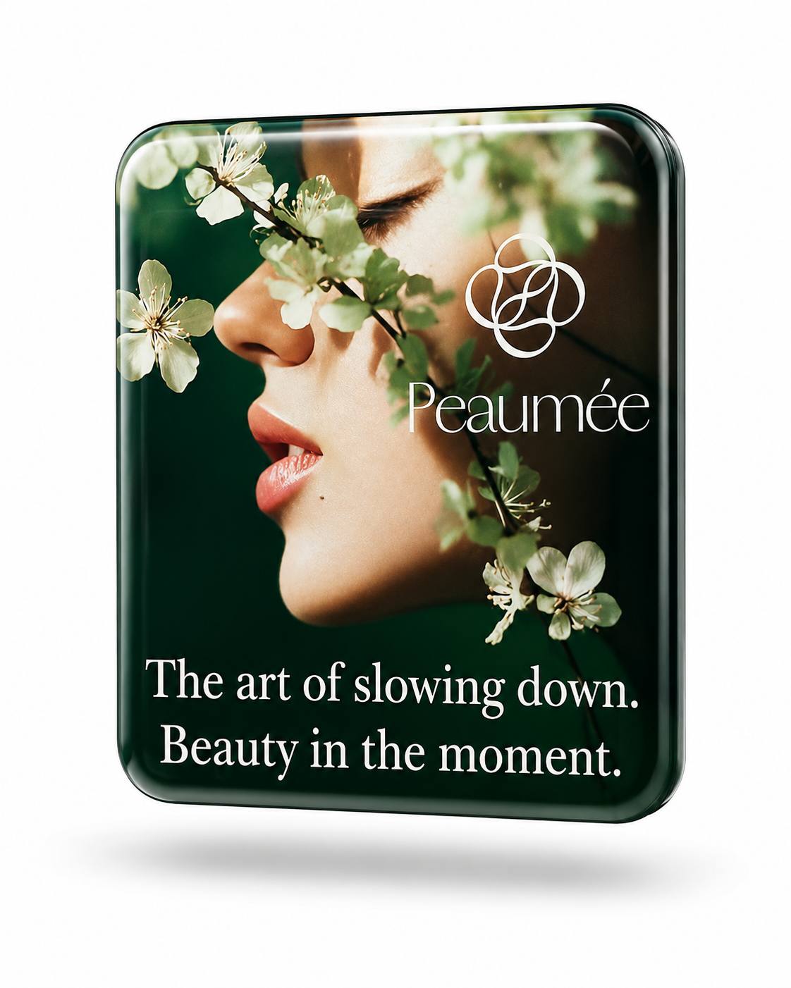 Peaumée Premium Gadget Sticker — «BEAUTY IN THE MOMENT»